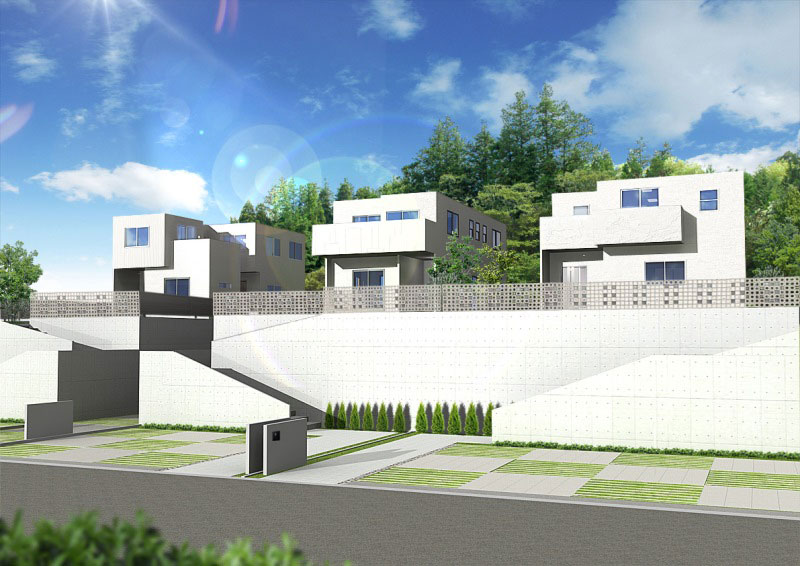 【新築戸建】ハイキューブ生駒ヒルサイドビュー(デザイナーズ住宅)